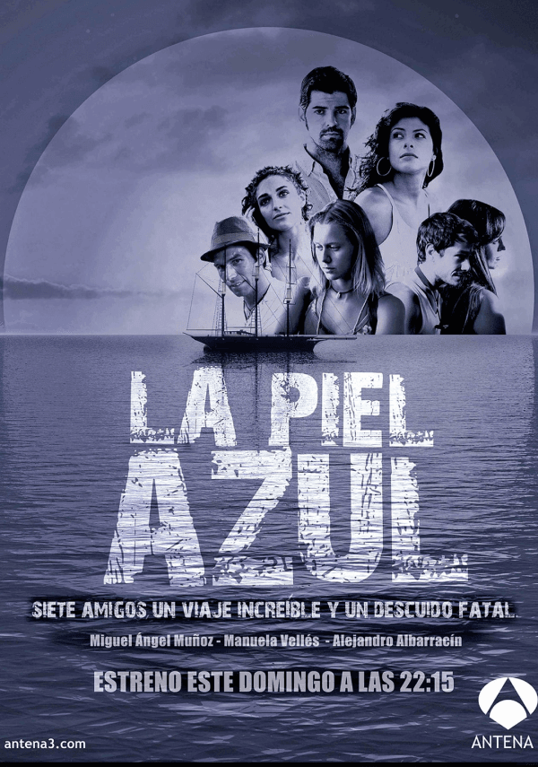 La piel azul